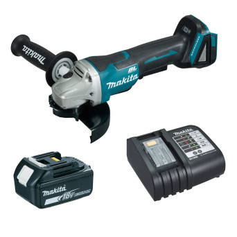 Esmerilhadeira 125mm 5" Brushless Bateria 18V 3Ah DGA504ZP Makita